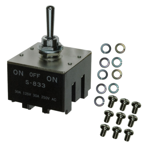 Toggle Switch 3PDT Panel Mount